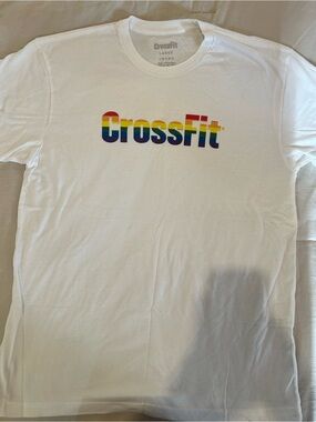 CrossFit Men's Pride Logo Tee - White